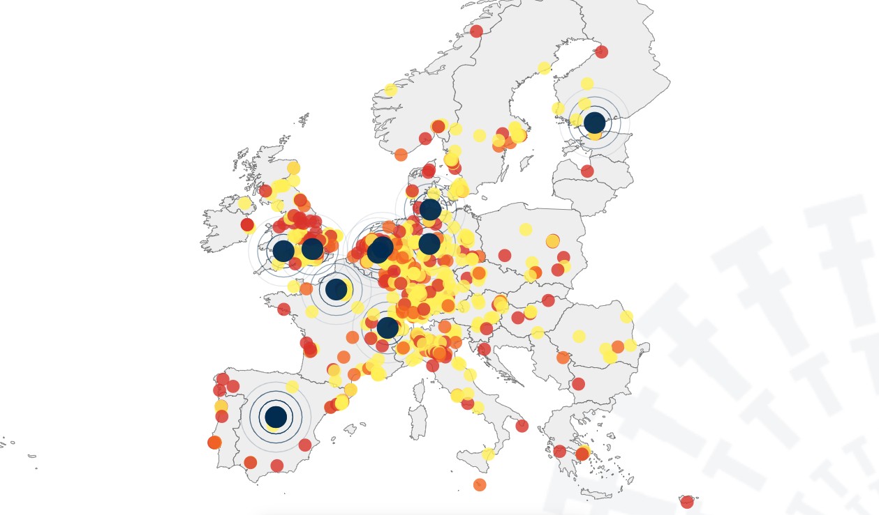 Mapa chińskich inwestycji w Europie. Niemcy niekwestionowanym liderem, Europa Środkowo-Wschodnia mocno w tyle