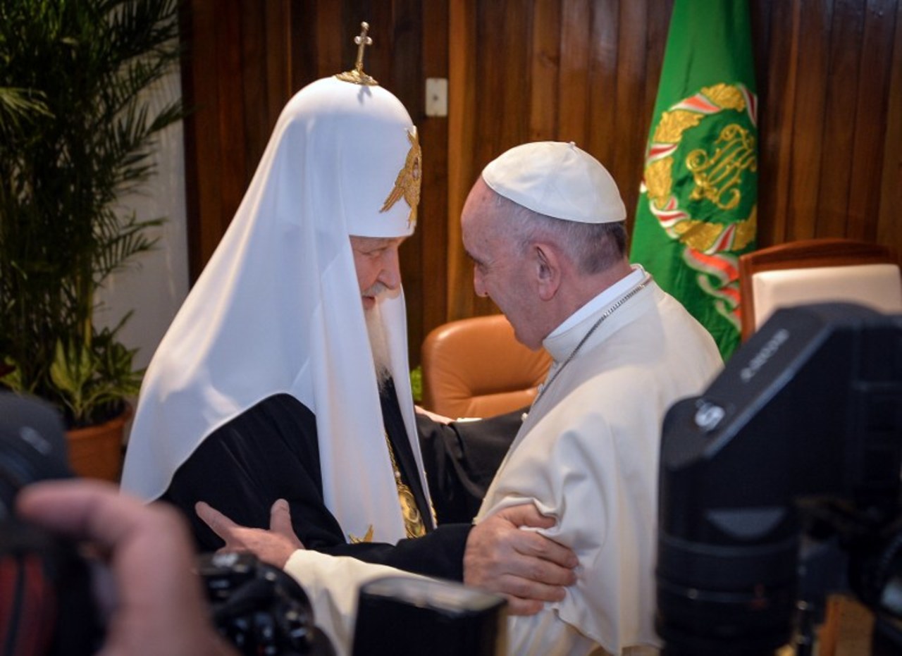 Franciszek rozmawia z duchowym sługusem Putina. Co ma z tego wyniknąć?