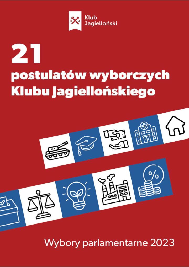 21 postulatów wyborczych Klubu Jagiellońskiego. Wybory parlamentarne 2023