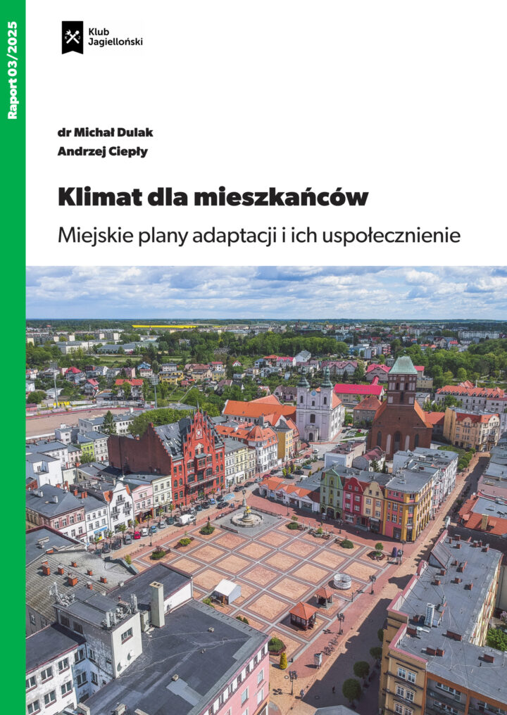 Klimat dla mieszkańców. Miejskie plany adaptacji i ich uspołecznienie