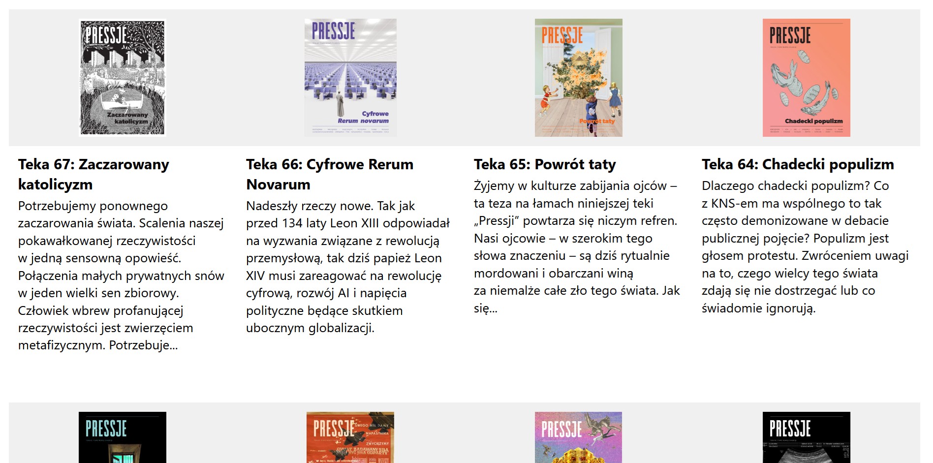 Dołącz do redakcji czasopisma idei „Pressje”!
